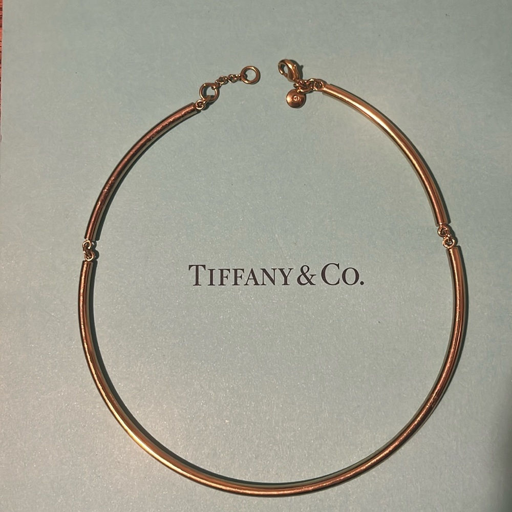 J Crew gold chocker necklace